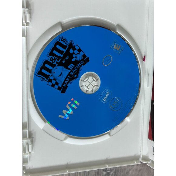 Nintendo Wii M&M's Kart Racing Video Games DVD - Picture 3 of 5